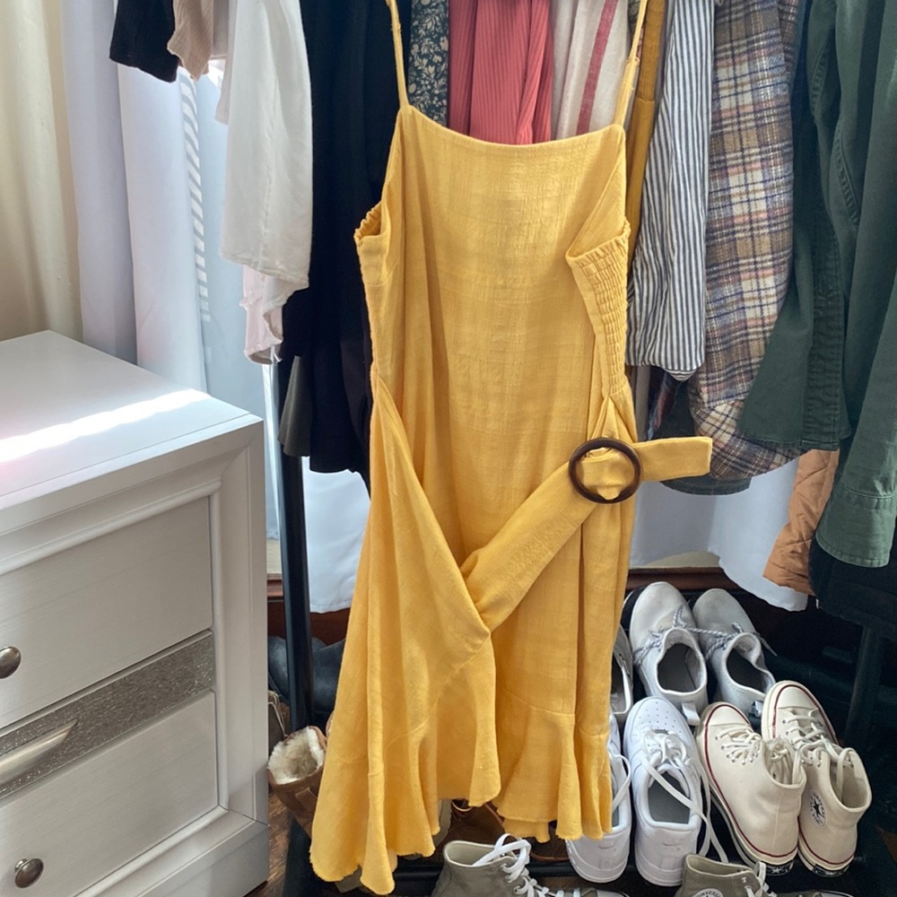 Yellow American Eagle dress